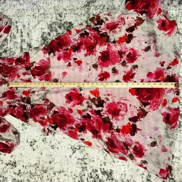 Women's Taylor Floral Dress Size Unspecified/See pics for measurement/Pink White - Picture 5 of 16